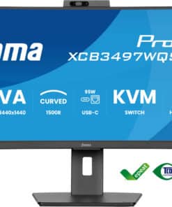 iiyama ProLite XCB3497WQSNPH-B1 computer monitor 86,4 cm (34") 3440 x 1440 Pixels UltraWide Quad HD LED Zwart - Afbeelding 2