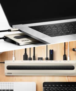 ATEN USB-C Multiport Dock met Power Pass-Through - Afbeelding 7