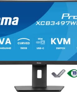 iiyama ProLite XCB3497WQSNP-B1 computer monitor 86,4 cm (34") 3440 x 1440 Pixels UltraWide Quad HD LED Zwart - Afbeelding 2