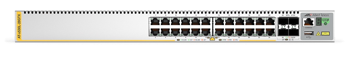 Allied Telesis AT-x530L-28GTX-50 Managed L3+ Gigabit Ethernet (10/100/1000) 1U Grijs - Afbeelding 3