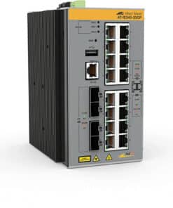 Allied Telesis AT-IE340-20GP-80 Managed L3 Gigabit Ethernet (10/100/1000) Power over Ethernet (PoE) Grijs