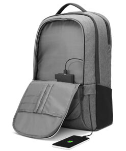 Lenovo 4X40X54260 laptoptas 43,9 cm (17.3") Rugzak Houtskool, Grijs - Afbeelding 4