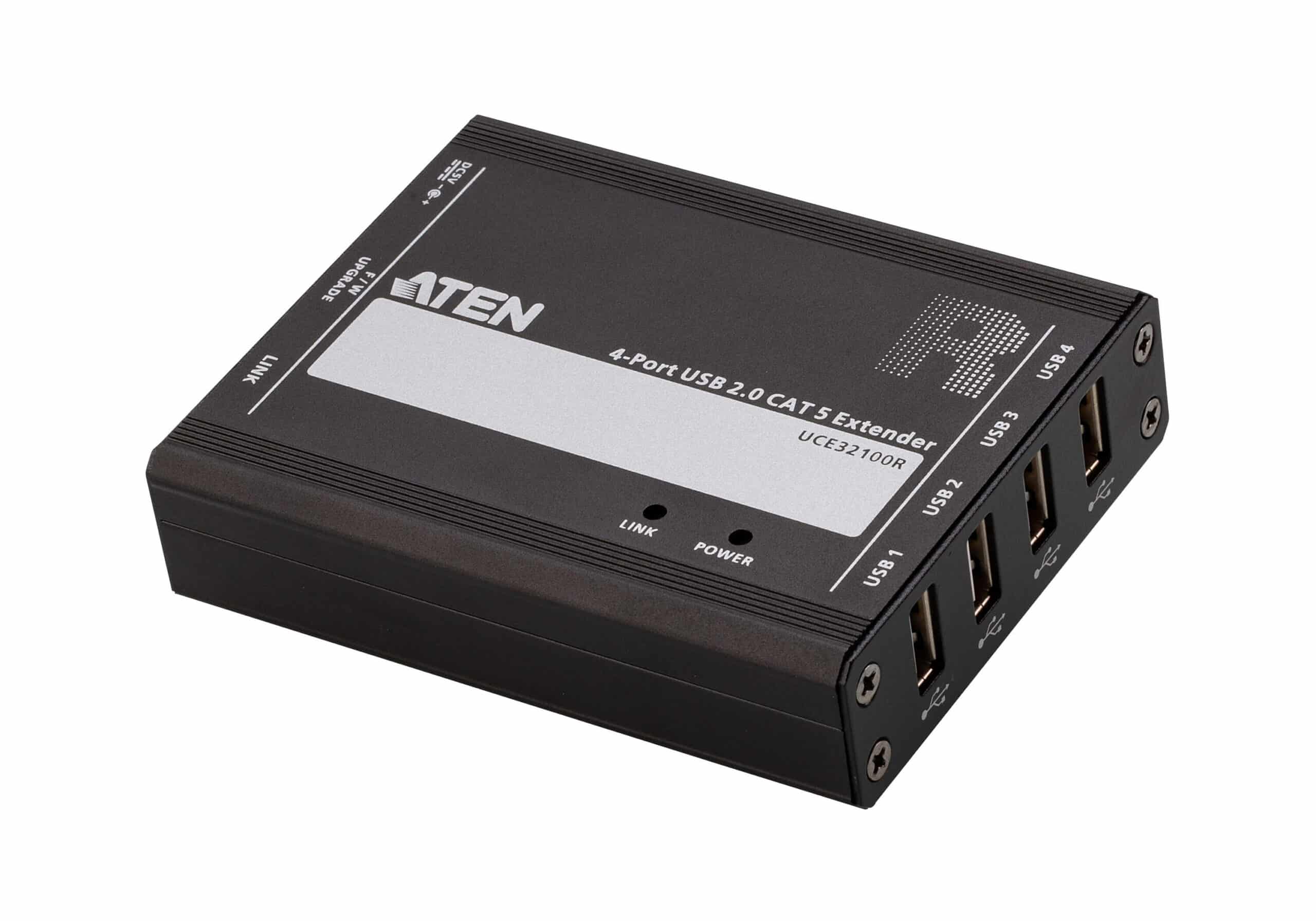 ATEN 4 poorts USB 2.0 Cat 5 Verlenger (100m) - Afbeelding 3