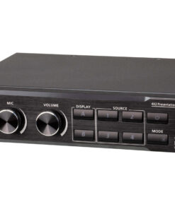 ATEN 4 x 2 True 4K Matrix Switch voor presentaties met schalen, DSP en HDBaseT-Lite
