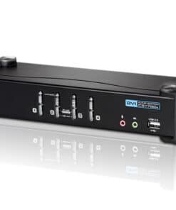 ATEN 4-poorts USB DVI/Geluid KVMP-schakelaar