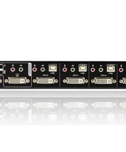 ATEN 4-poorts USB DVI Dubbelvoudige Link/ Geluid KVMP-schakelaar
