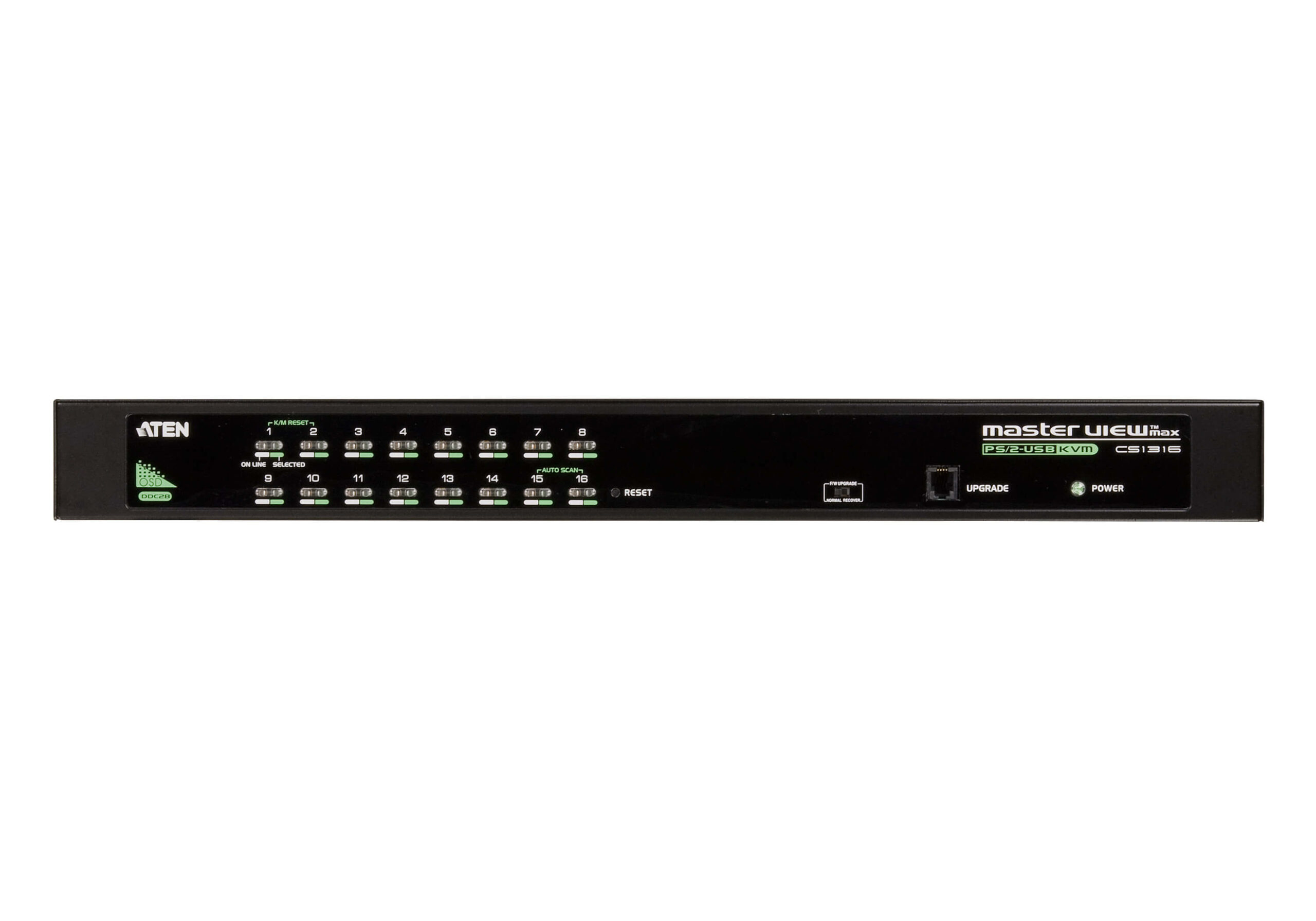 ATEN 16-poorts PS/2-USB VGA KVM-schakelaar - Afbeelding 3