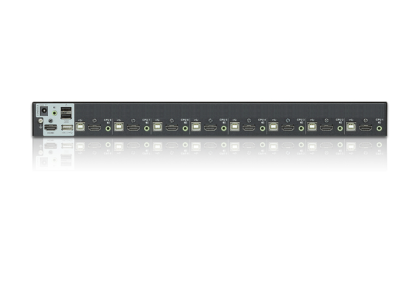 ATEN 8-poorts USB HDMI/Geluid KVM-schakelaar - Afbeelding 2