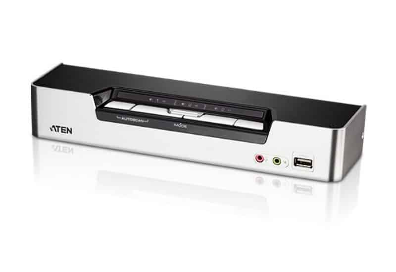 ATEN 4-poorts USB HDMI/Geluid KVMP-schakelaar - Afbeelding 3