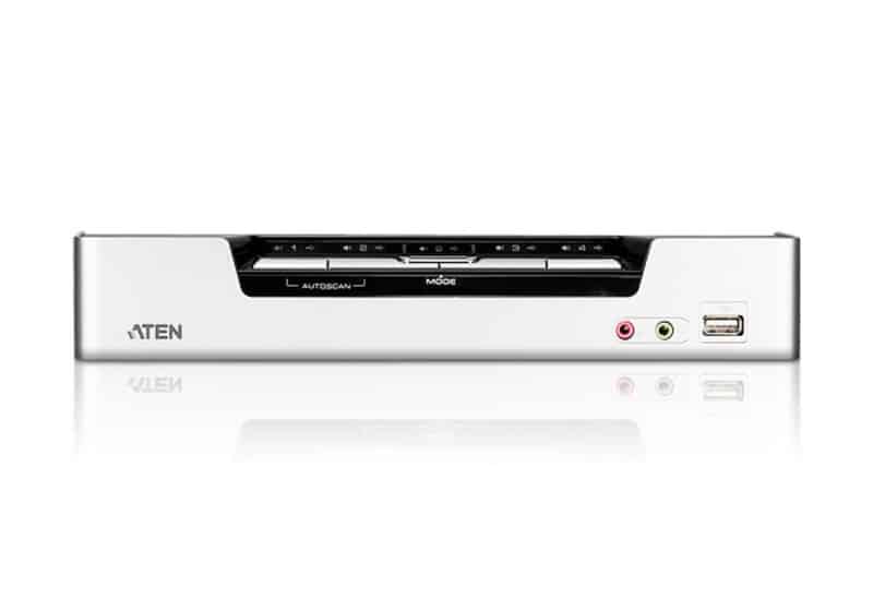 ATEN 4-poorts USB HDMI/Geluid KVMP-schakelaar - Afbeelding 2