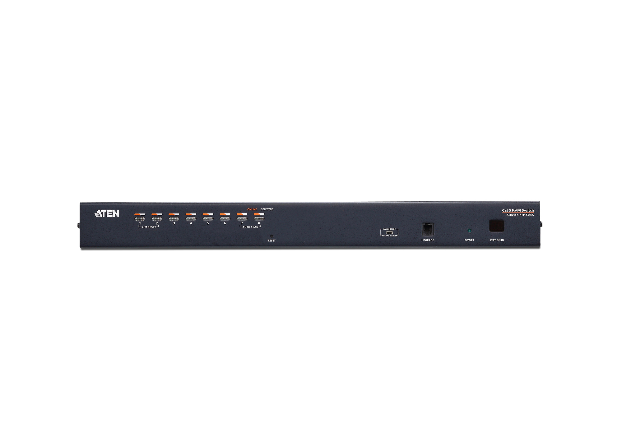 ATEN 8-poorts multi-interface (DisplayPort, HDMI, DVI, VGA) Cat 5 KVM-switch - Afbeelding 3
