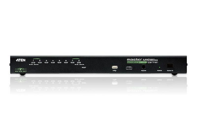 ATEN 1-Lokaal/Op Afstand Delen en Toegang, 8-Poorts PS/2-USB VGA KVM over IP Schakelaar - Afbeelding 3