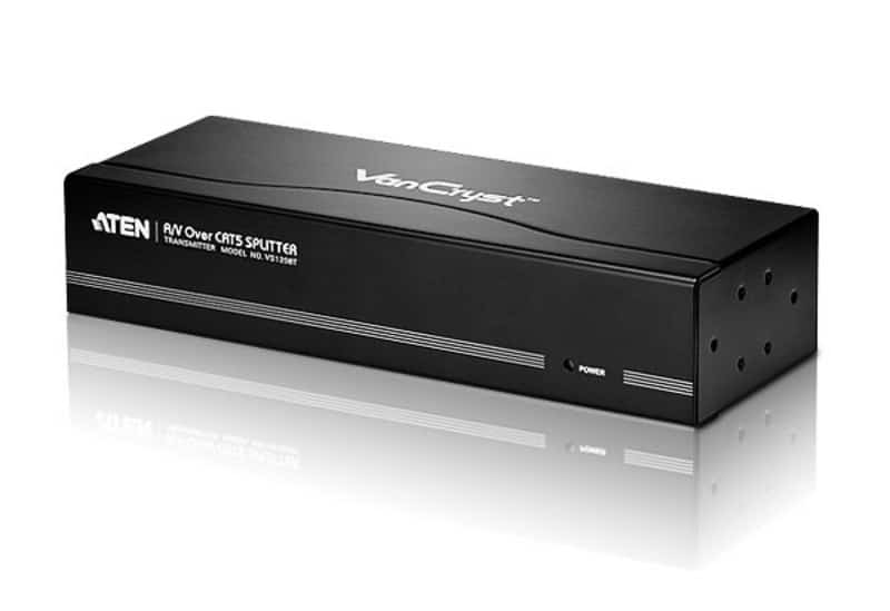 ATEN 8-poorts VGA/audio Cat 5-splitser