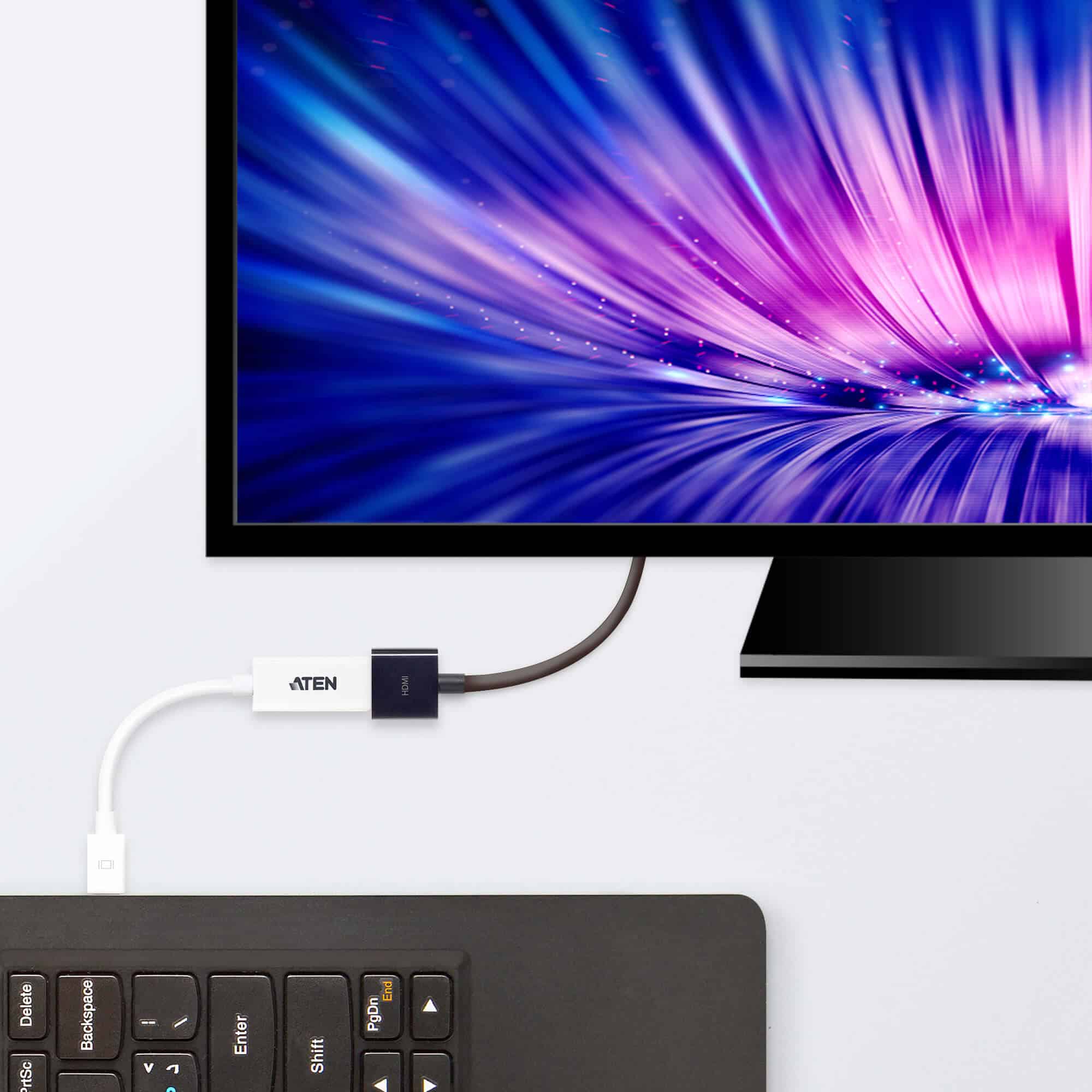 ATEN Verloopstuk van Mini DisplayPort naar HDMI - Afbeelding 2