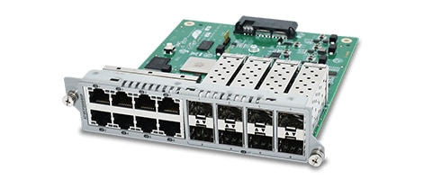 Allied Telesis MCF3000/8SP netwerk media converter Intern 1000 Mbit/s Roestvrijstaal