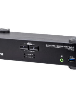 ATEN 2-poorts USB 3.0 4K HDMI KVMP Schakelaar met Audiomixer-modus - Afbeelding 2