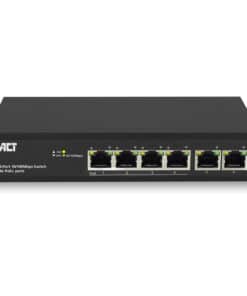ACT 6-Poorts 10/100Mbps Switch | 4x PoE+ poorten - Afbeelding 2