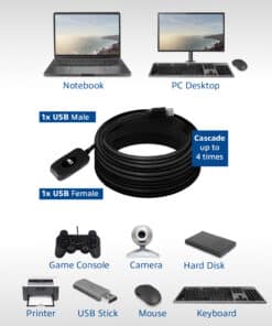 ACT USB 2.0 Signaalversterker 10 meter - Afbeelding 5