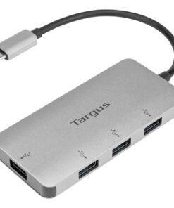 Targus ACH226EU interface hub USB 3.2 Gen 1 (3.1 Gen 1) Type-C 5000 Mbit/s Zilver