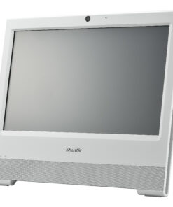 Shuttle All-In-One System POS X509, 15.6" Single-Touch-Screen (resistive), Celeron 7305U, 8GB RAM, 120GB M.2 SSD, 2x COM (RS232), Wifi, IP54, ventilatorloos, 24/7 permanent gebruik - Afbeelding 2