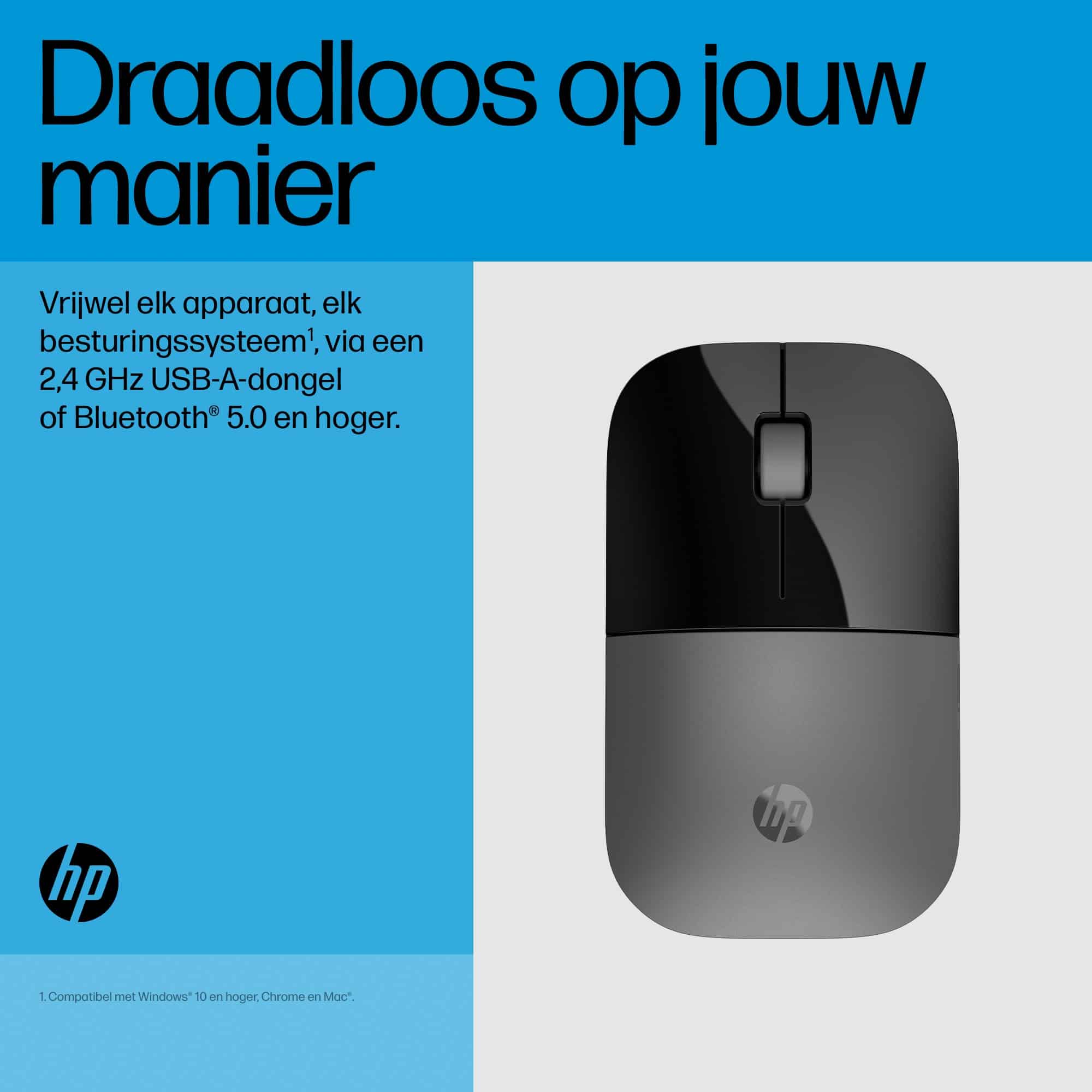 HP Z3700 Dual Silver-muis - Afbeelding 4