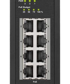 D-Link DIS-200G-12PS netwerk-switch Managed L2 Gigabit Ethernet (10/100/1000) Power over Ethernet (PoE) Zwart - Afbeelding 3