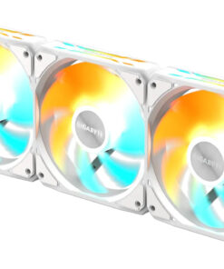 GIGABYTE GP-GBT EZFAN1203 ICE koelsysteem voor computers Computer behuizing Ventilator 12 cm Wit 3 stuk(s)