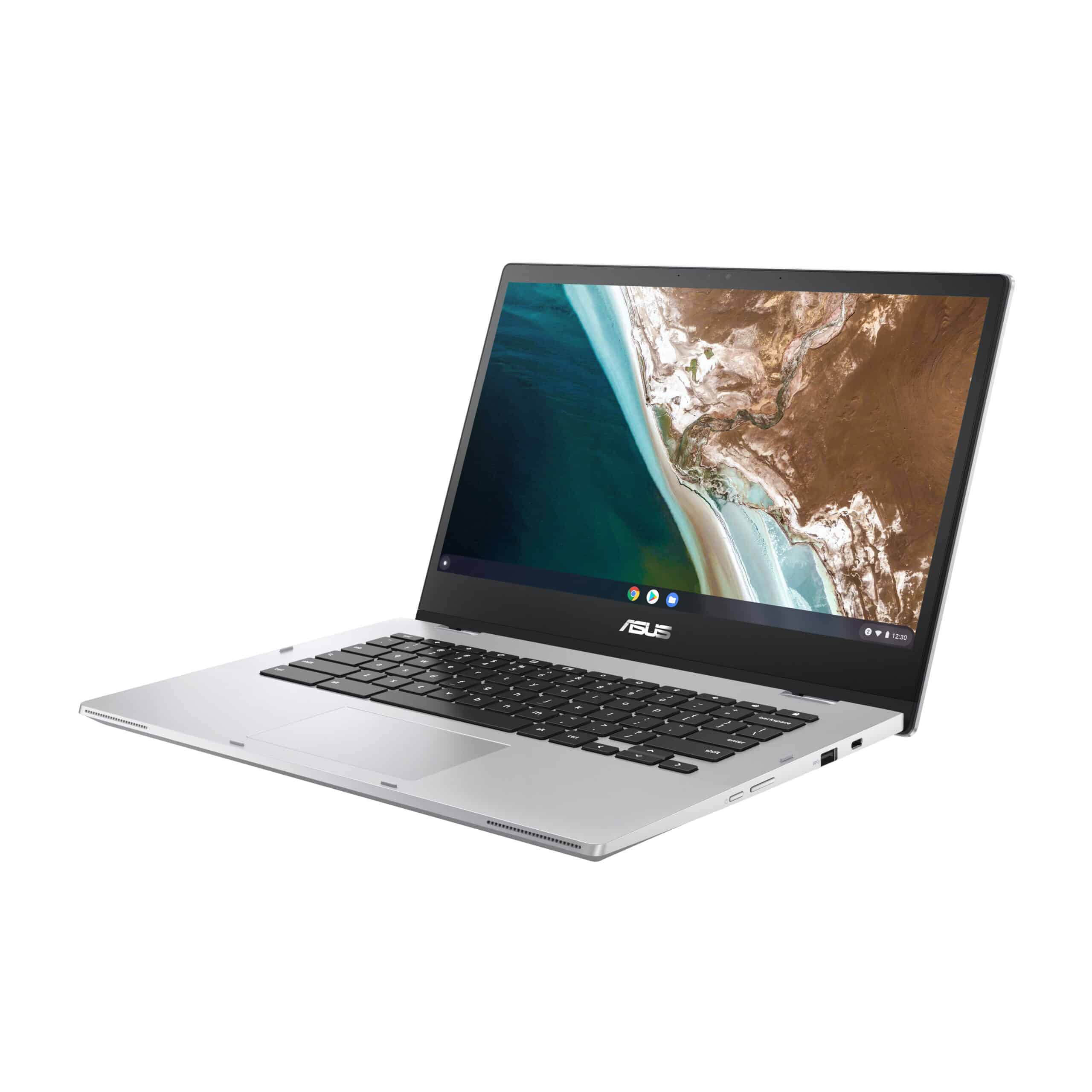 ASUS Chromebook Flip CX1 CX1400FKA-EC0317 Intel® Celeron® N N4500 35,6 cm (14") Touchscreen Full HD 4 GB LPDDR4x-SDRAM 128 GB eMMC Wi-Fi 6 (802.11ax) ChromeOS Belgisch Zilver - Afbeelding 4