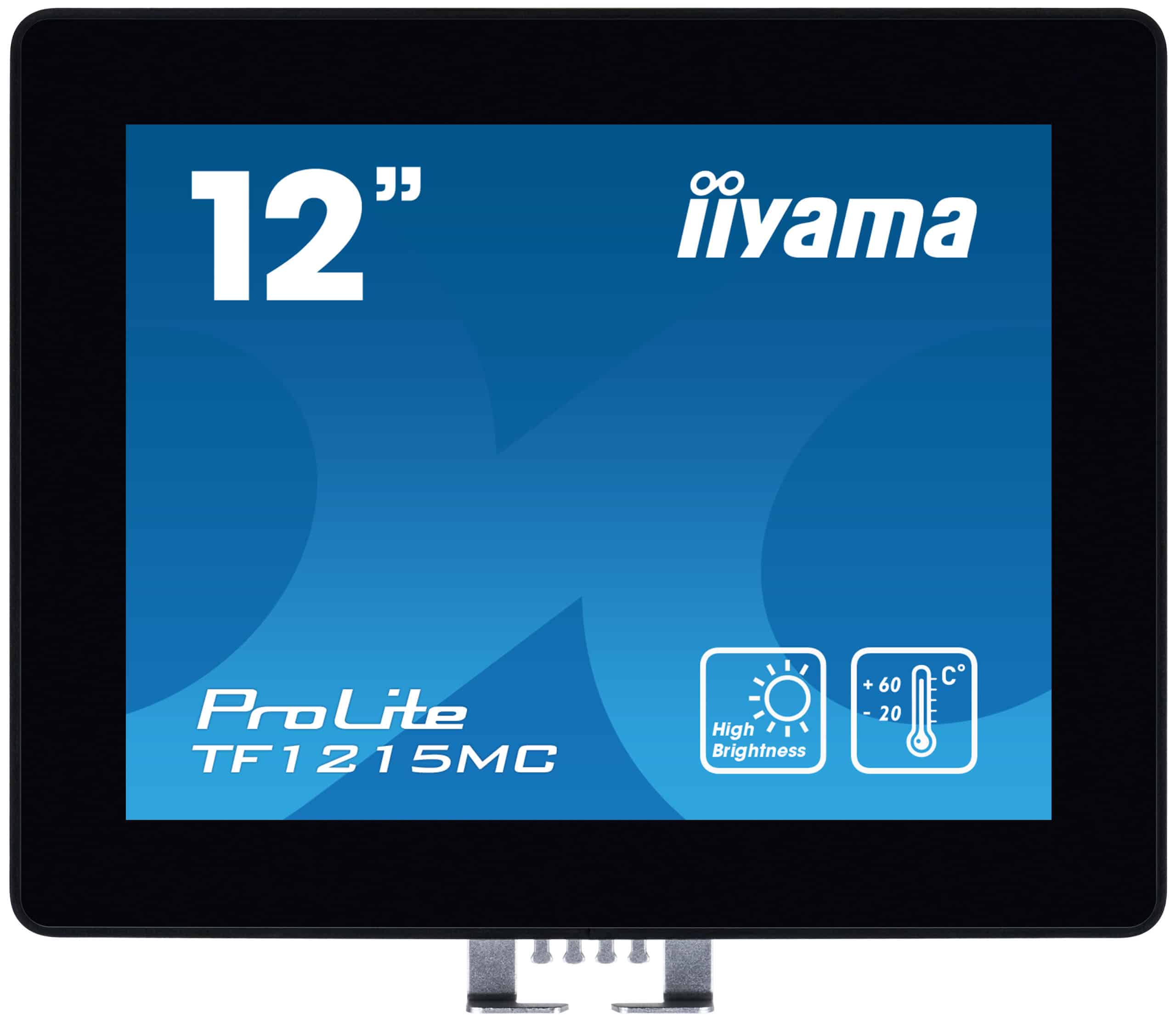 iiyama TF1215MC-B1 computer monitor 30,7 cm (12.1") 1024 x 768 Pixels LCD Touchscreen Zwart - Afbeelding 2