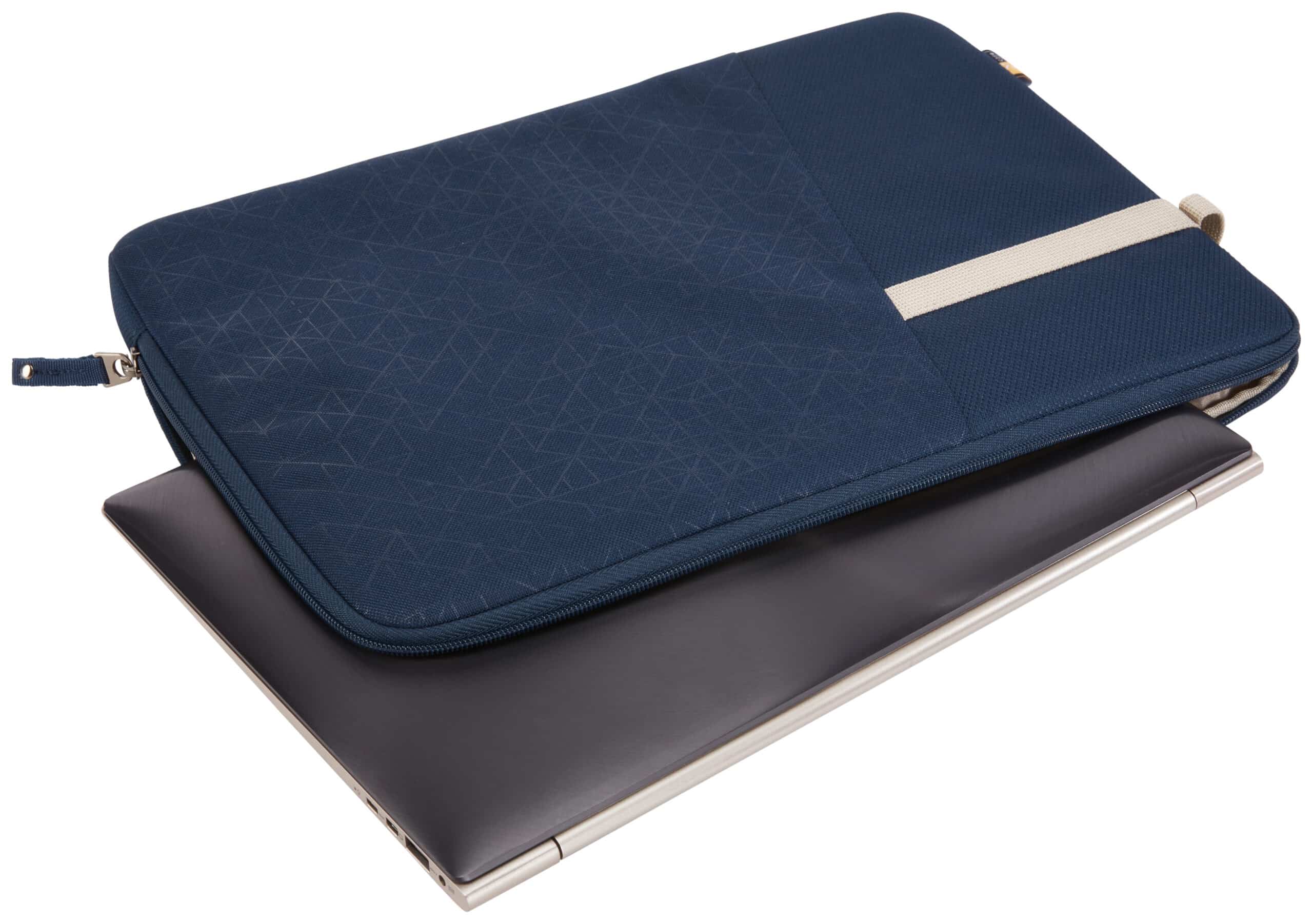 Case Logic Ibira Laptop Sleeve 14" - Hoes 14 inch blauw - Afbeelding 4