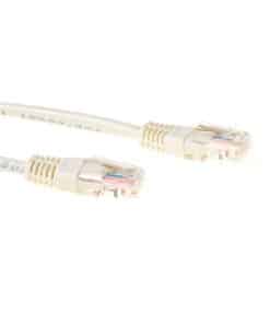 ACT Ivoor 10 meter U/UTP CAT5E patchkabel met RJ45 connectoren