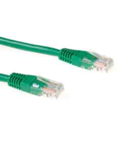 ACT Groene 3 meter U/UTP CAT6 patchkabel met RJ45 connectoren - Afbeelding 3
