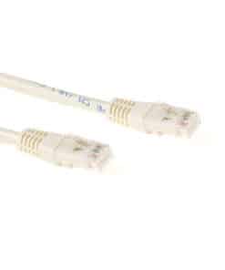 ACT Ivoor 3 meter U/UTP CAT6 patchkabel met RJ45 connectoren - Afbeelding 3