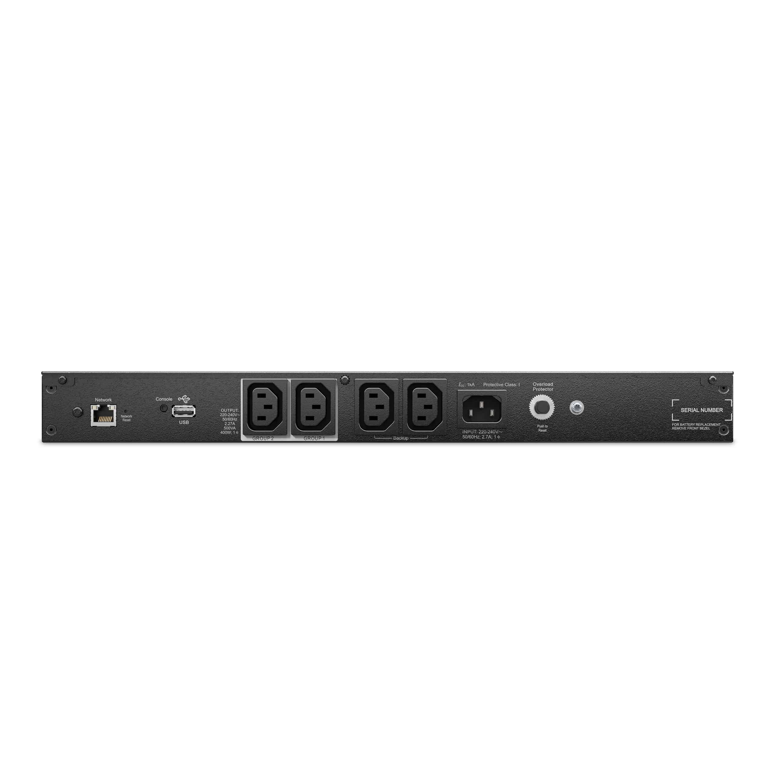 APC Smart-UPS Li-ion SCL500RMI1UNC Noodstroomvoeding - 4x C13, short depth, Rack/tower/wall mount, NMC, 500VA - Afbeelding 3