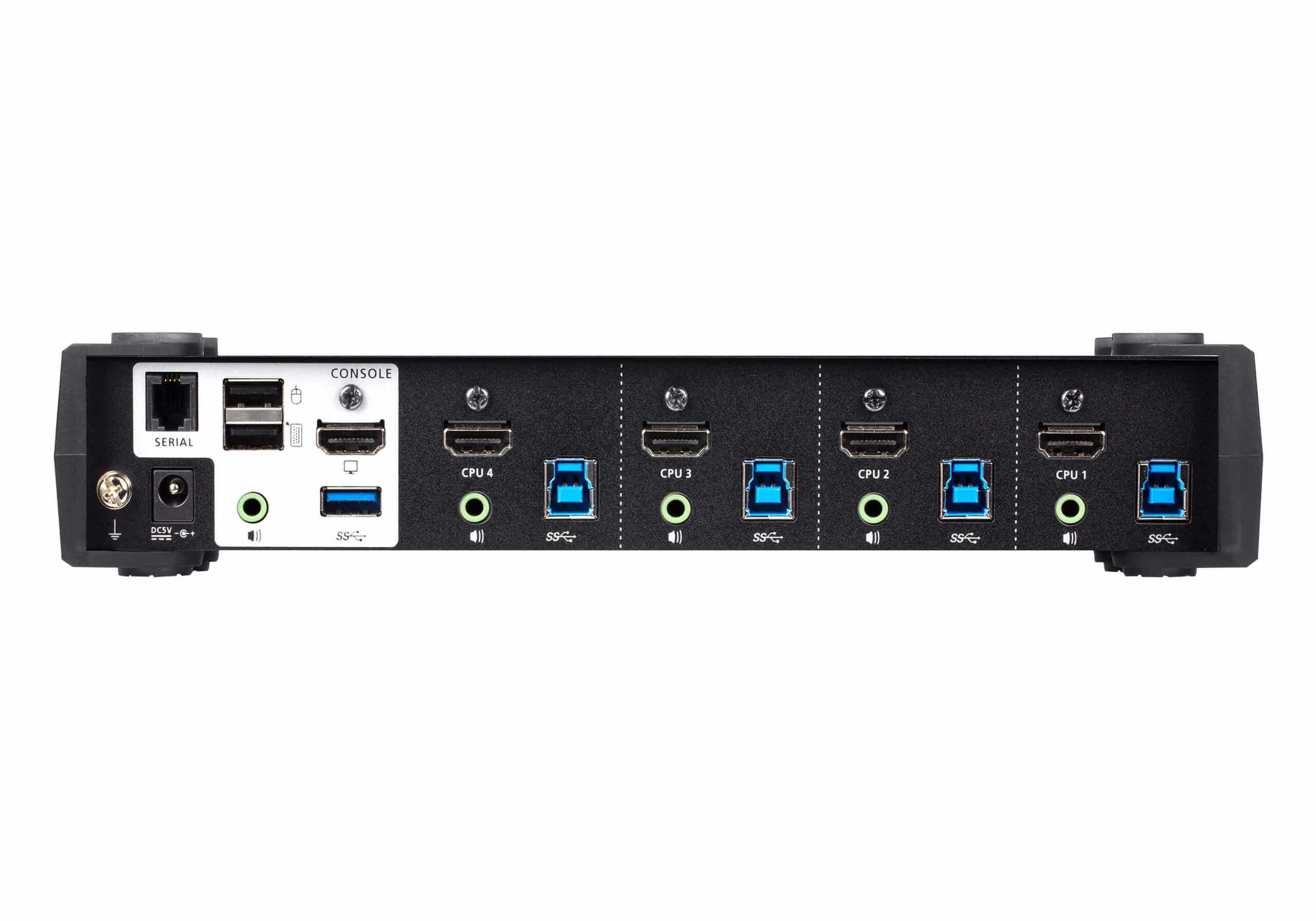 ATEN 4-poorts USB 3.0 4K HDMI KVMP Schakelaar met Audiomixer-modus - Afbeelding 3