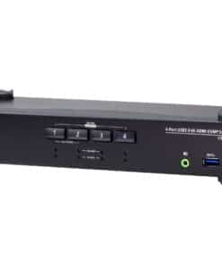 ATEN 4-poorts USB 3.0 4K HDMI KVMP Schakelaar met Audiomixer-modus