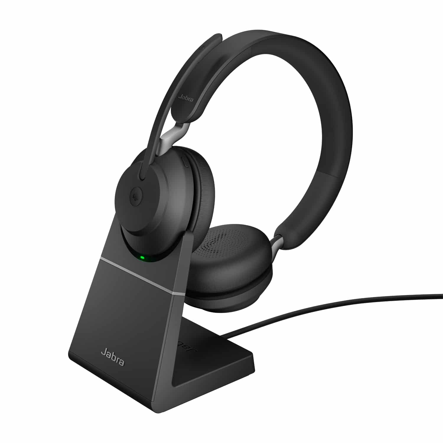 Jabra Evolve2 65 Headset Draadloos Hoofdband Kantoor/callcenter USB Type-A Bluetooth Oplaadhouder Zwart