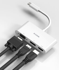 D-Link DUB-V310 laptop dock & poortreplicator Bedraad USB 3.2 Gen 1 (3.1 Gen 1) Type-C Wit - Afbeelding 3