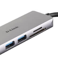 D-Link DUB-M530 laptop dock & poortreplicator Bedraad USB 3.2 Gen 1 (3.1 Gen 1) Type-C Aluminium