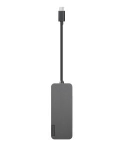 Lenovo 4X90X21427 interface hub USB 3.2 Gen 2 (3.1 Gen 2) Type-C 20000 Mbit/s Grijs - Afbeelding 2