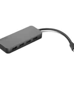 Lenovo 4X90X21427 interface hub USB 3.2 Gen 2 (3.1 Gen 2) Type-C 20000 Mbit/s Grijs