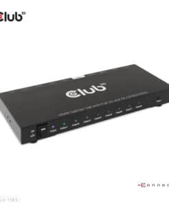 CLUB3D 8-poorts HDMI splitter 1 to 8 Full 3D and 4K60Hz(600MHz) - Afbeelding 2