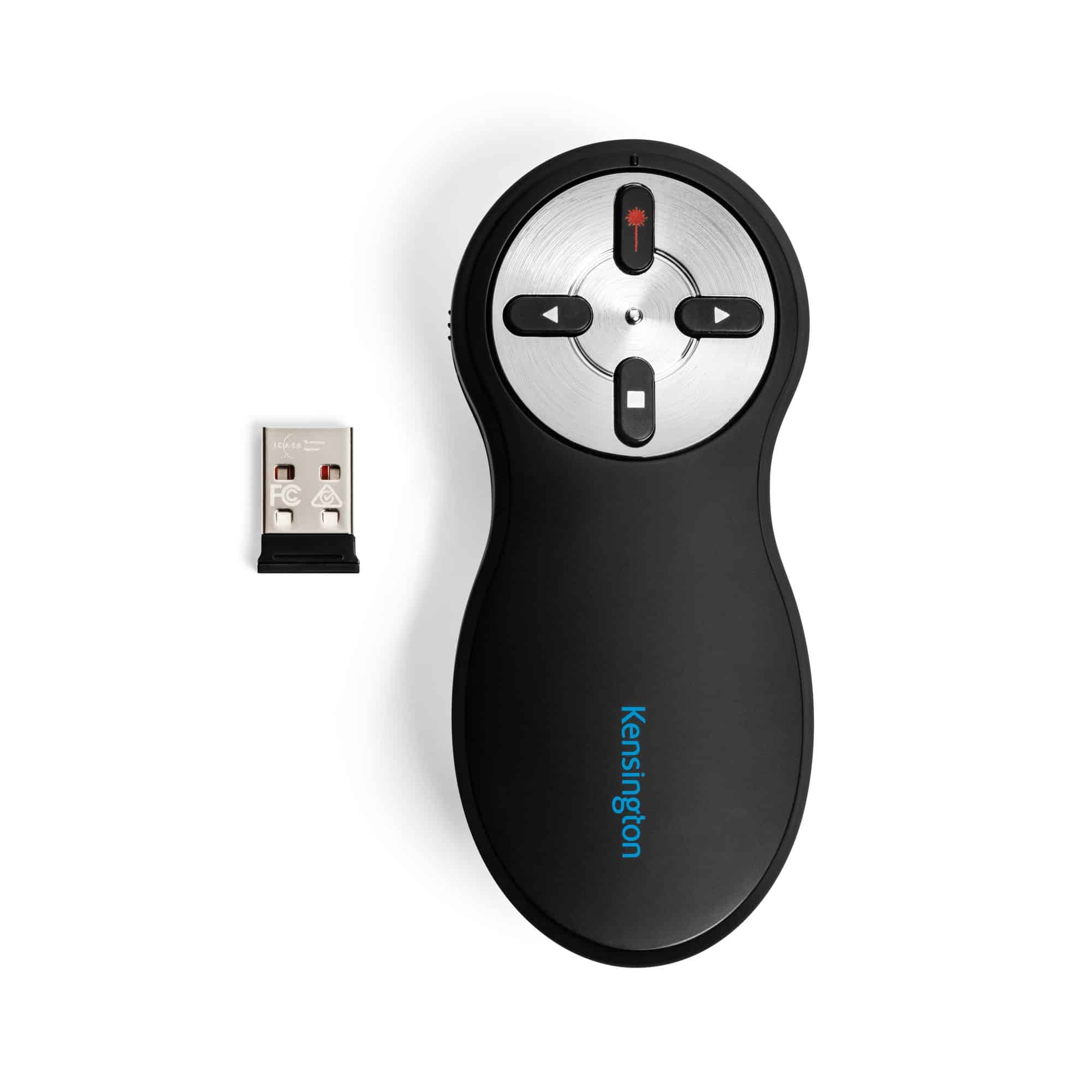 Kensington Draadloze Presenter met Rode laser - Nano-ontvanger