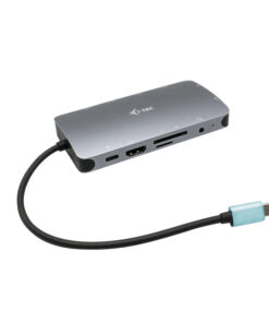 i-tec Metal USB-C Travel Nano Dock HDMI/VGA with LAN + Power Delivery 100 W
