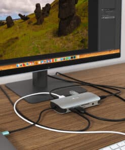 i-tec Metal USB-C Travel Nano Dock HDMI/VGA with LAN + Power Delivery 100 W - Afbeelding 4