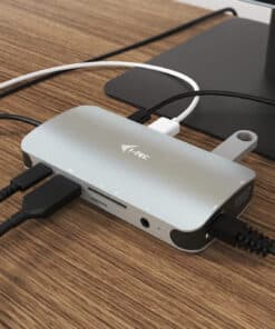 i-tec Metal USB-C Travel Nano Dock HDMI/VGA with LAN + Power Delivery 100 W - Afbeelding 5