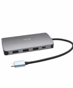 i-tec Metal USB-C Travel Nano Dock HDMI/VGA with LAN + Power Delivery 100 W - Afbeelding 2