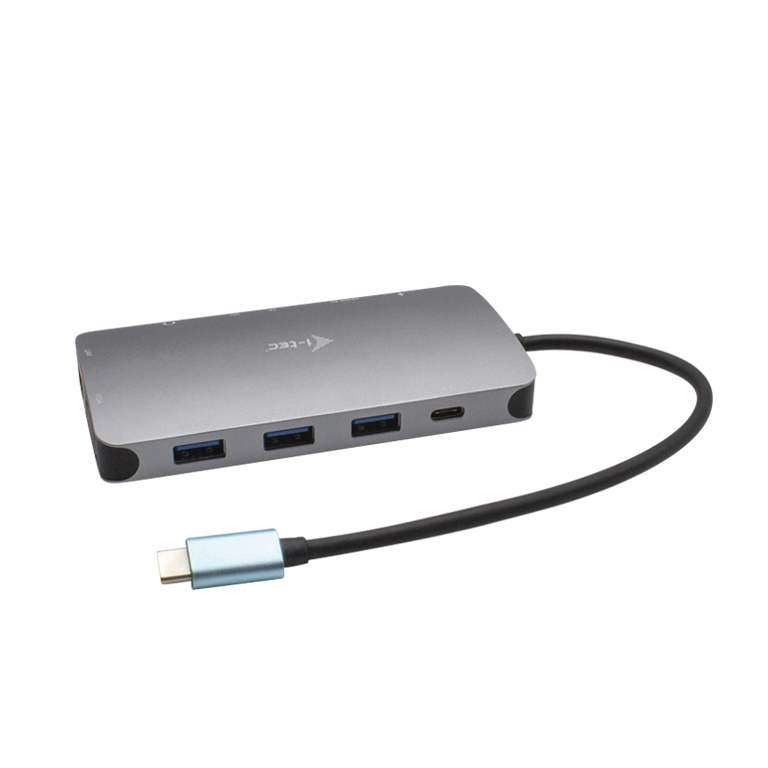 i-tec Metal USB-C Travel Nano Dock HDMI/VGA with LAN + Power Delivery 100 W - Afbeelding 2