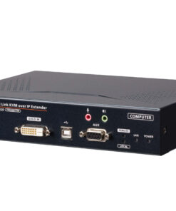 ATEN 2K DVI-D Dual Link KVM over IP-verzender met Dual SFP