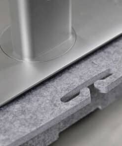 BakkerElkhuizen Q-Riser 110 Circular Light Grey - Afbeelding 3